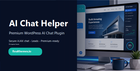 AI Chat Helper frontend chat preview